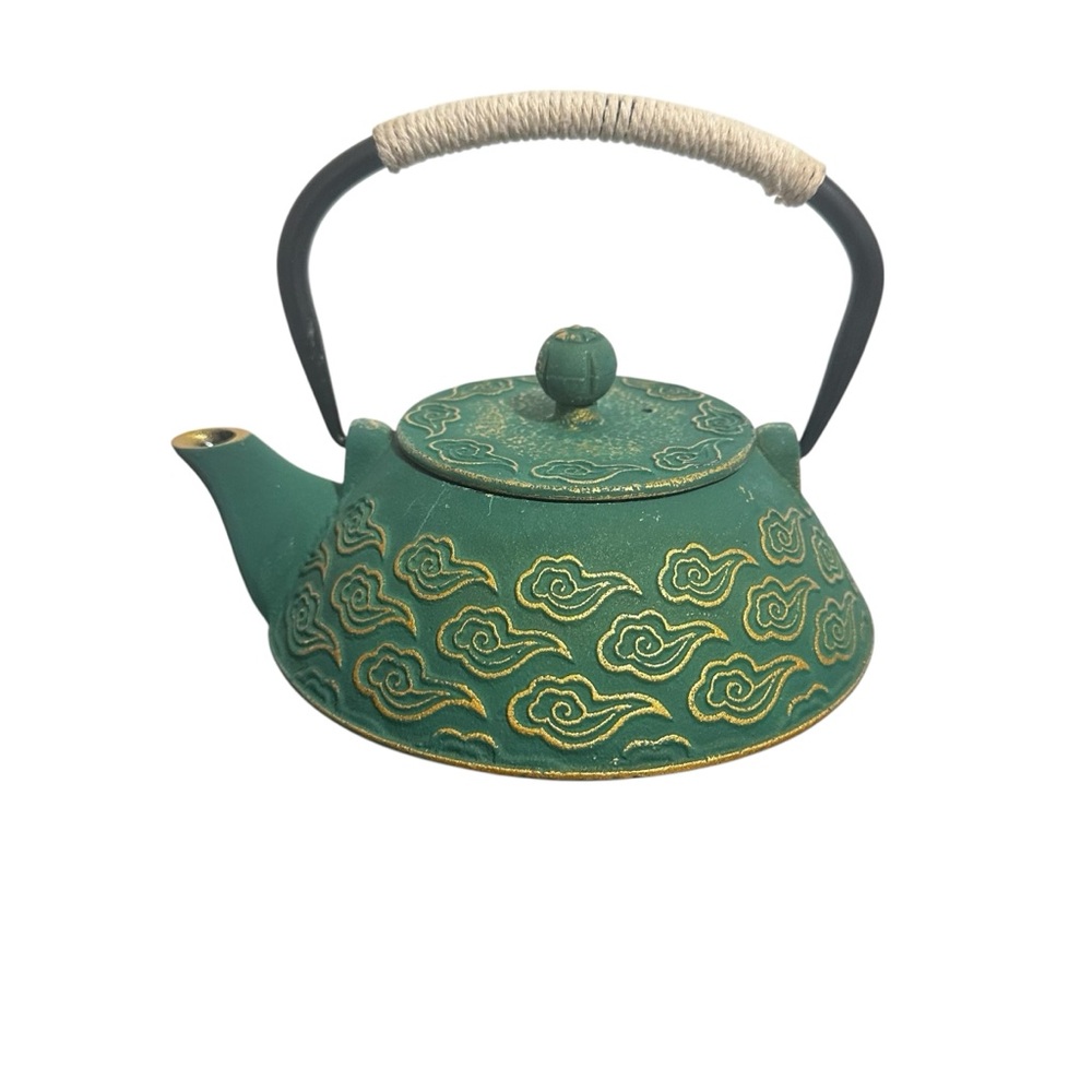 Cast Iron/Japanese Tea Pot With Infuser For Loose Leaf/Green